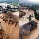 Floods in Germany Climate Change 2021 intense heat and rain