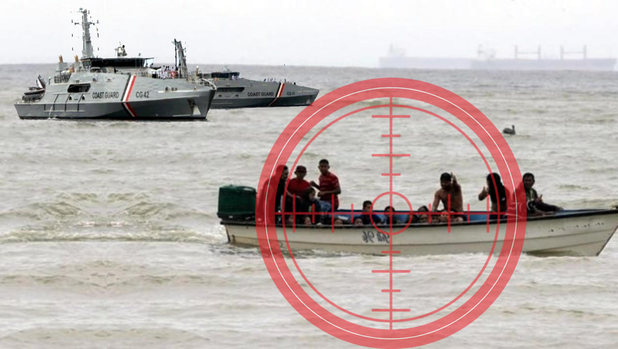 Trinidad and Tobago Coast Guard shot at Venezuelan migrants killing a baby