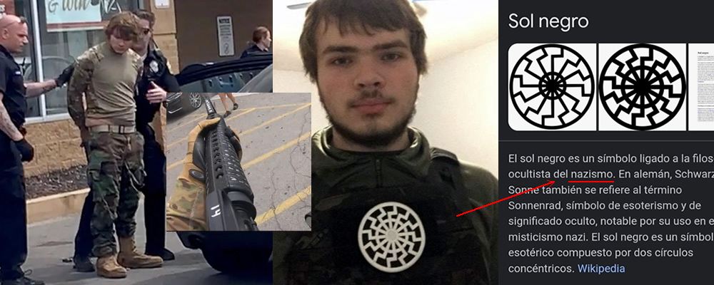 In Buffalo, USA A white supremacist executed 10 people, mostly African-Americans, in a supermarket